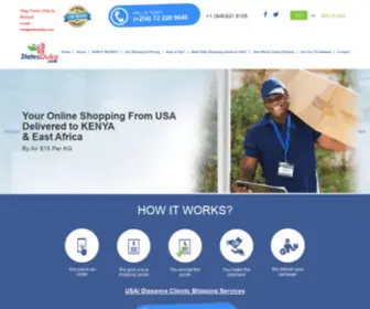 Statesduka.com(Top Amazon & Ebay Shipping Service from USA to Kenya) Screenshot