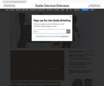Statesman.com(Austin News) Screenshot