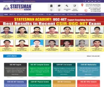 Statesmaneduac.com(Statesman) Screenshot