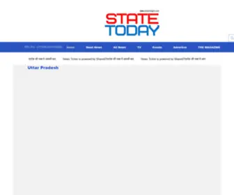 Statetodaytv.com(State Today TV) Screenshot