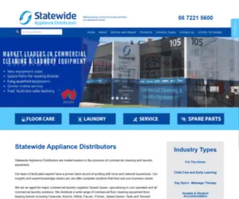 Statewideappliancedistributors.com.au(Statewide Appliance Distributors) Screenshot