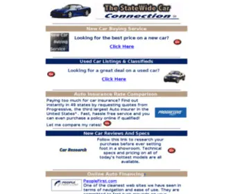 Statewidecars.com(The Statewide Car Connection) Screenshot