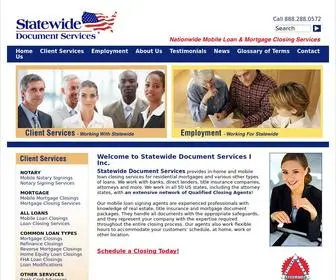 Statewidedocuments.com(Statewide Document Services I Inc) Screenshot