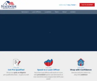 Statewidemortgage.com(Statewide Mortgage) Screenshot