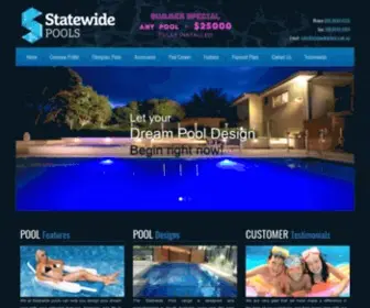 Statewidepools.com.au(Swimming Pool Builder & Construction Companies Adelaide) Screenshot