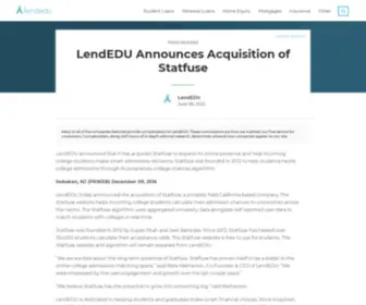 Statfuse.com(LendEDU Announces Acquisition of Statfuse) Screenshot