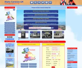Static-Caravan.co.uk(Static Caravan UK) Screenshot