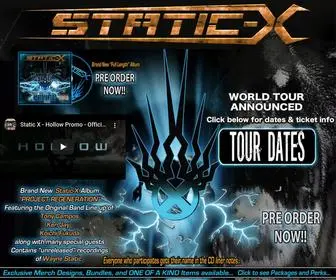 Static-X.org(Static-X Official Website and Store) Screenshot