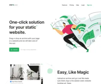 Static.app(Static Website Hosting) Screenshot