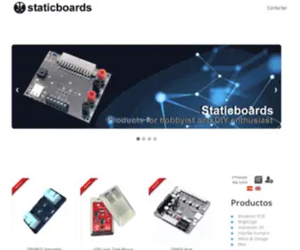 Staticboards.com(Inicio) Screenshot