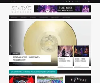 Staticmagazine.net(Static Magazine) Screenshot