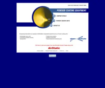 Staticote.co.za(Powder Coating Equipment South Africa) Screenshot