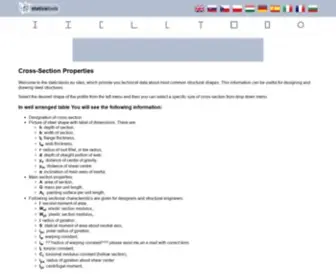 Staticstools.eu(Section properties) Screenshot