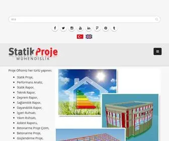 Statikproje.gen.tr(Statik Proje) Screenshot