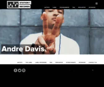 Station1Records.com(Station 1 Records) Screenshot