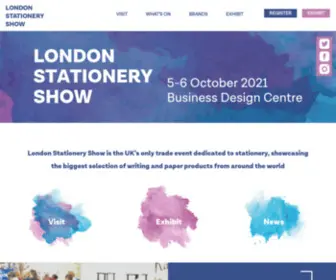 Stationeryshow.co.uk(London Stationery Show) Screenshot