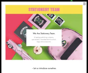 Stationeryteam.com(Stationery Team) Screenshot