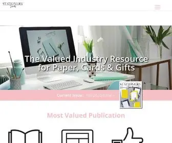 Stationerytrends.media(The Valued Industry Resource for Paper) Screenshot