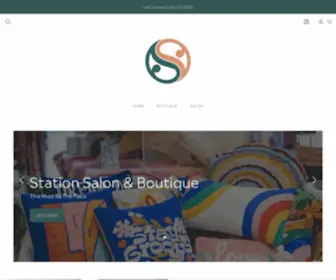 Stationsalon.com(Our retail shop) Screenshot