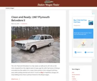 Stationwagonfinder.com(Station Wagon Finder) Screenshot
