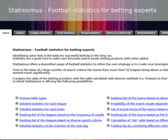 Statissimus.com(Determining Value) Screenshot