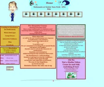 Statistica.com.au(Maths Tutors Perth) Screenshot