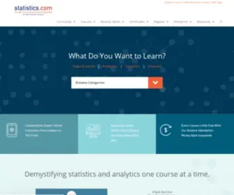 Statistics.com(Data Science) Screenshot