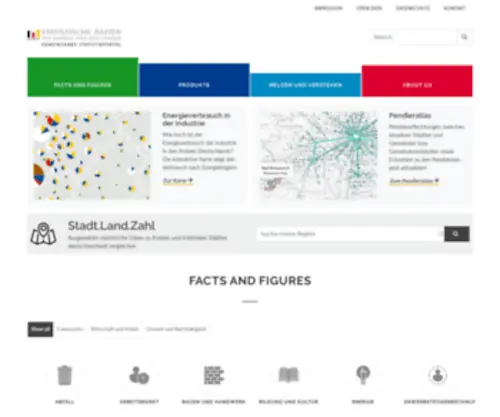 Statistik-Portal.de(Startseite) Screenshot