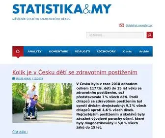 Statistikaamy.cz(Statistika&My) Screenshot