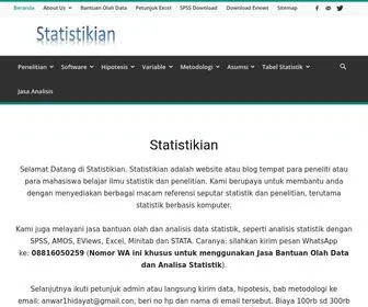 Statistikian.com(Uji Statistik) Screenshot
