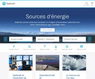 Statkraft.fr(Statkraft France) Screenshot