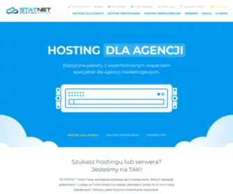 Statnet.pl(Hosting dla Agencji) Screenshot