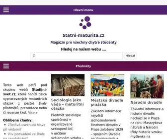 Statni-Maturita.cz(Magazín) Screenshot