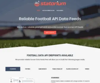 Statorium.com Screenshot