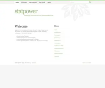 Statpower.net(Keywords) Screenshot
