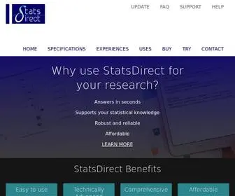 Statsdirect.com(StatsDirect Statistal Analysis Software) Screenshot