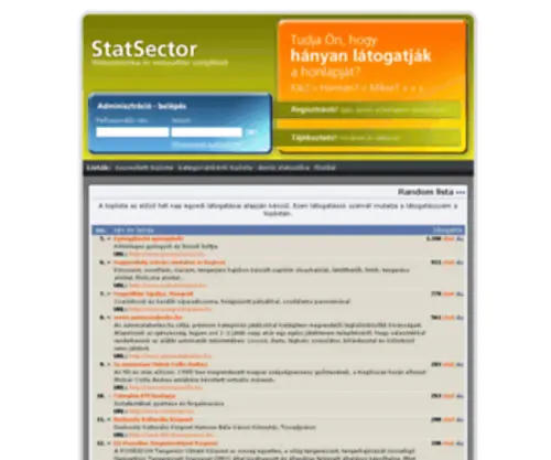 Statsector.hu(Statsector) Screenshot