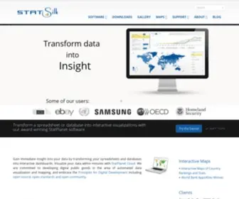 Statsilk.com(Cross-platform Data Visualization & Mapping Software) Screenshot