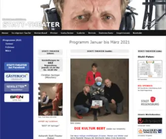 Statt-Theater.de(Kleinkunstbühne STATT) Screenshot