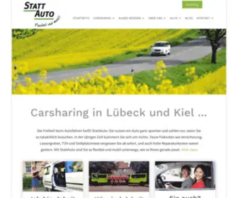 Stattauto-HL.de(Die neue Freiheit beim Autofahren heißt StattAuto) Screenshot