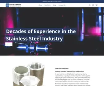 Stattinstainlessshop.com(Online Stainless Steel Shop) Screenshot