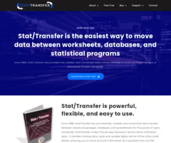 Stattransfer.com(Transfer Home) Screenshot