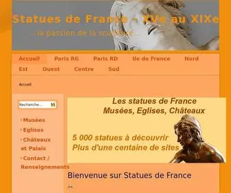 Statuedefrance.fr(Musée de France) Screenshot