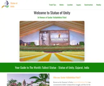 Statueofunity.guide(Statue of Unity Guide) Screenshot