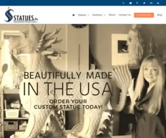 Statues.com(Customized services inc) Screenshot