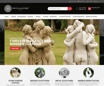 Statuesandsculptures.co.uk(Garden Statues & Sculptures Online) Screenshot