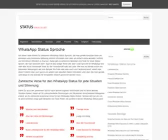 Status-Sprueche.net(WhatsApp Status Sprüche) Screenshot