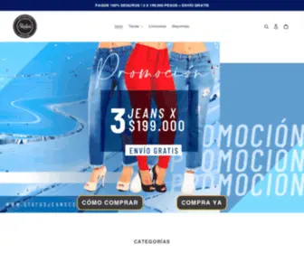 Statusjeanscol.com.co(Status Jeans Colombia) Screenshot