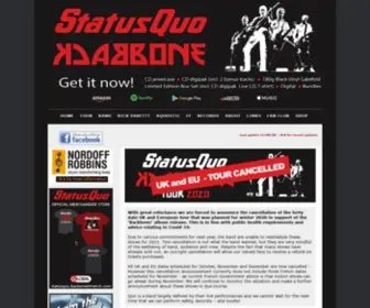 Statusquo.co.uk(STATUS QUO) Screenshot