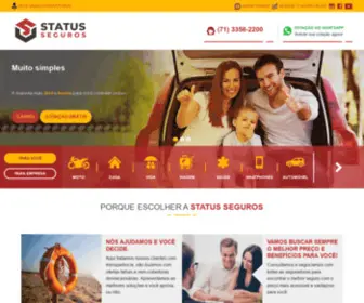 Statusseguros.com(Status Seguros) Screenshot